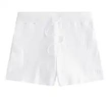 Kith Rib Knit Erika Shorts White