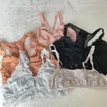 aerie bralette bundle - set of 5