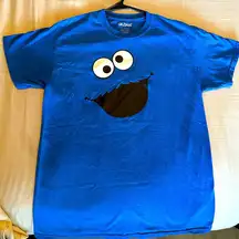 Blue Cookie Monster t-shirt