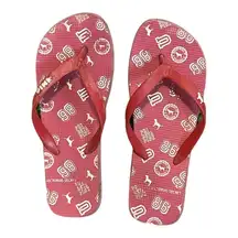 Victoria's Secret Phi Beta Pink Flip Flops Size Small