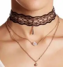 Layered Choker Necklace