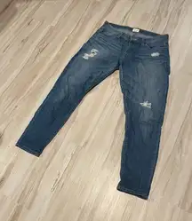 Hudson jeans Krista super skinny crop size 29