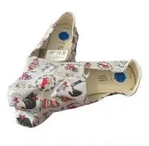 Toms New!  Christmas Cats Shoes