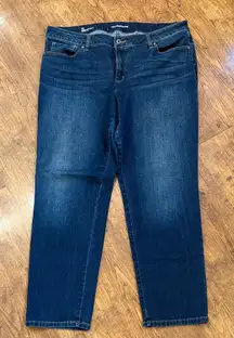 Liz Claiborne Girlfriend Jeans size 16 in EUC!