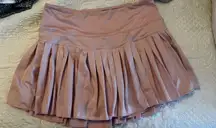 Light pink Goldhinge skort