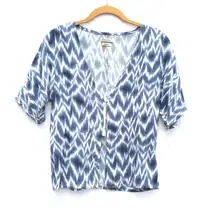 NWT L  Tie Front Cardigan Light Indie Women’s Crop Top