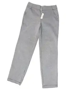 NWT Max Studio Pull-On Trouser Career Pants Black and White Geometric Medium