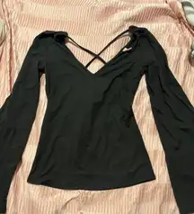 Buckle Long Sleeve Top