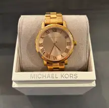 Michael Kors Rose Gold Watch Women’s
