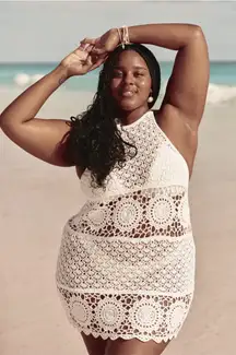 Crochet swim cover up 