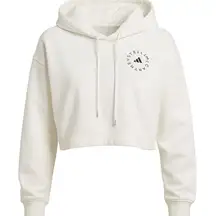 🔥 Adidas x Stella McCartney White Cropped Hoodie – Women’s – Premium Designer