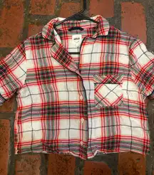 Aerie Cropped Pajama Top