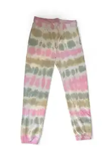 Billabong Casual Coast Jogger Sweatpants Size S Multicolored Tie Dye Pockets