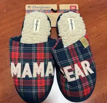 Dearfoams mama bear slippers M // 070346