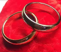 🛍SET OF 2 BANGLES🛍1 Bronze & 1 Silver