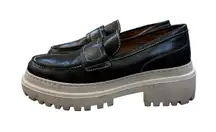 Show The Bear IONA CHUNKY LEATHER LOAFERS Size 8.5‎ Nordstrom Pallet Pull