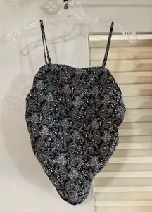 Black Gameday/country top