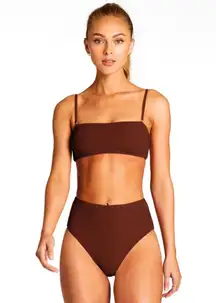 NWT  Mila Bandeau Bikini Top