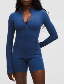 Blue Twill Define Jacket *Nulu Lululemon