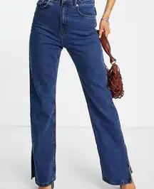 NAKD side split jeans