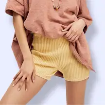 Free People Beach Zuma Ribbed Knit Shorts