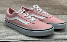 Vans Canvas Sneakers Pink Low Top Casual Shoes [Size‎ Women's US 6]