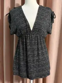 wetseal y2k grunge babydoll top