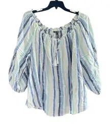 Lightweight Striped Top.