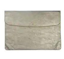 Kalidi Metallic Champagne Envelope 15” Laptop Sleeve