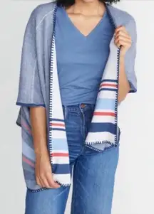 Marine Layer  Hadley Sweater Wrap Poncho SZ M/L