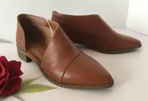 Cut Out Ankle Boots, Size 7 1/2