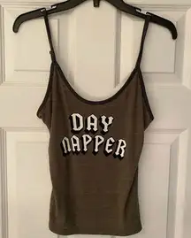 Wildfox NWOT Day Naper Spaghetti String Tank Top