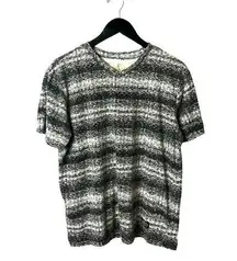 BKC T Shirt All Over Print AOP Graphic Tee Short Sleeve V-Neck Cotton Logo Print