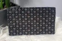 The Indian Textiles Vintage Metal Embroidered Clutch