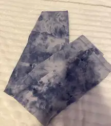 lululemon Align™ High Rise Crop Leggings Diamond Dye Stargaze Pitch Grey sz 2