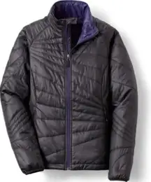 REI Womens S Co-op Revelcloud Insulated Black Puffer Jacket Outdoor Primaloft