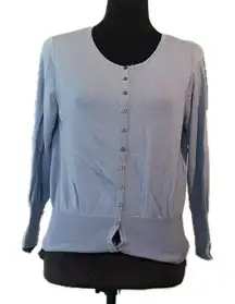 Adorawool‎ women’s size medium, silk blend button up cardigan/sweater