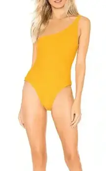 KOPPER & ZINC FREDDIE ONE PIECE BATHING SUIT TURMERIC SMALL