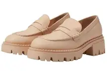 Free People Lyra Chunky Lug Sole Leather Loafer Women’s 38.5 (US 8)