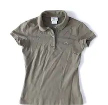 Lacoste Women's Regular Fit Soft Cotton Petit Piqué Polo Sz 34