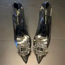 GOOD AMERICAN CINDER-F*CKING-RELLA PUMP