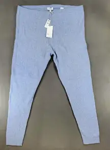 Haven Well Within 100% Cashmere Leggings Pants Women XXL Blue Coastal Sweater‎