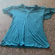 ModCloth teal blouse Xxs