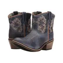 Laredo Women’s Leather Sapphyre Western Booties Size 7.5