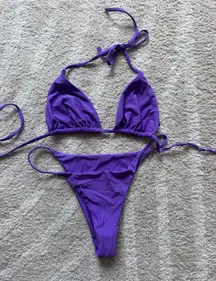 Purple Bikini Set