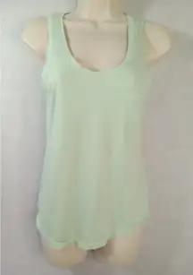 Express womens XS Tank Top‎ Green With Pocket