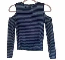 | Open Shoulder Long Sleeve Top