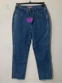 Dolls Kill x Bratz jeans Y2K style embellished NWT