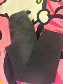 Black straight leg Jeans 