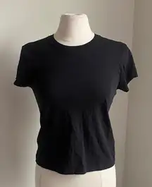 ATM T-Shirt Womens Sz Medium Black Classic Essentials